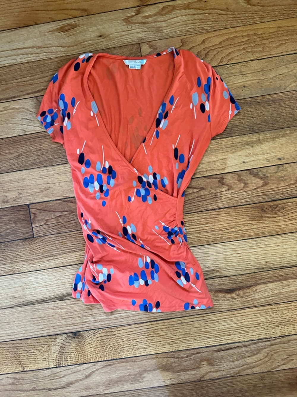 Bright Boden Faux Wrap-Style Women's Top- 6